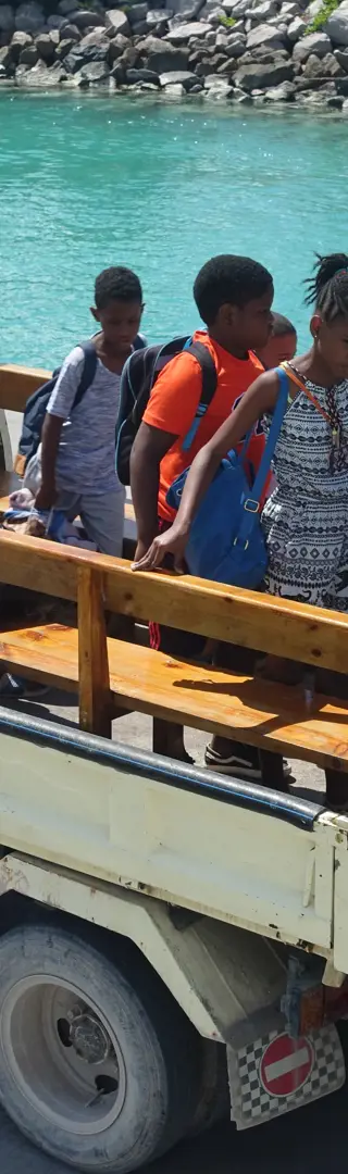 Taxi à la Seychellois